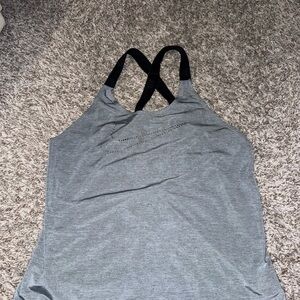 Gray Nike Women's Tank Top S